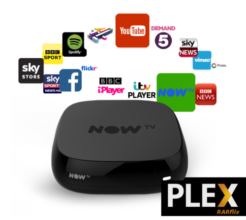 Now TV v2 Media Player with Plex