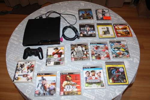 Sony PlayStation 3 320GB - Plug and play!!! Incl 14 GAMES!
