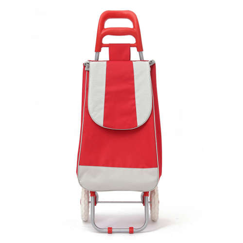 Foldable Shopping bag on wheels_Ideal for home shopping,Camping & holiday_ Black,Blue,Red.Maroon