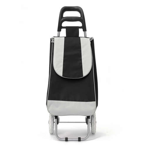 Foldable Shopping bag on wheels_Ideal for home shopping,Camping & holiday_ Black,Blue,Red.Maroon