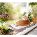 Sunny seat window mounted cat bed