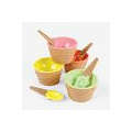 Ice Cream Bowls With Spoon-4 Pieces