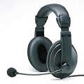 Computer Headphones with Microphone and Voice Control
