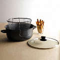 Pro Cuisine 3pcs NON Stick Deep Fryer