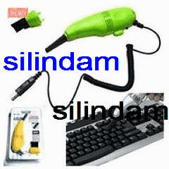 MINI USB VACUUM COMPUTERS CLEANER KEYBORD VACUUM CLEANER + BRUSH