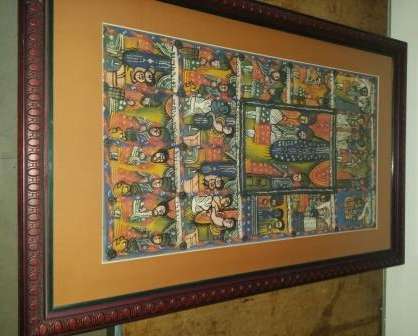 Mosaic Scene Print Small
