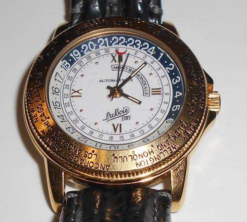 PHILLIP DUBOIS 1785 WORLD TIME GRAND COMPILATION MENS WATCH