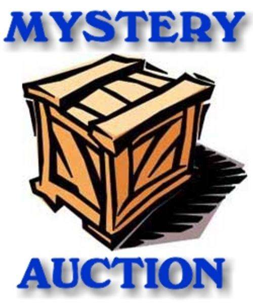 Mystery Bead box - Â± 200 beads which include glass beads and findings in a plastic divider box!