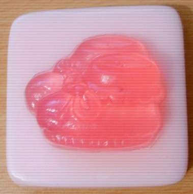 Ideal "thank you" gift for a baby shower in an organza bag.  - 50g Glycerine soap