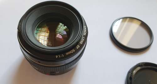 Canon 50mm f/1.4 USM EF Fast Prime Lens