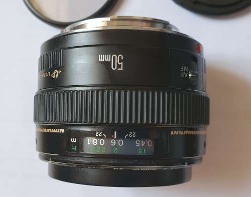Canon 50mm f/1.4 USM EF Fast Prime Lens