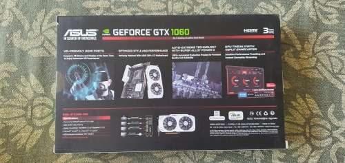 ASUS GeForce GTX 1060 6G GDDR5 Dual Series Graphics Card