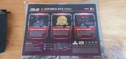 ASUS Expedition GTX 1050 Ti 4GB GDDR5 Graphics Card