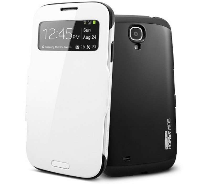 SAMSUNG S4 Slim View Automatic Sleep Flip Cover case FREE SHIPPING!!!