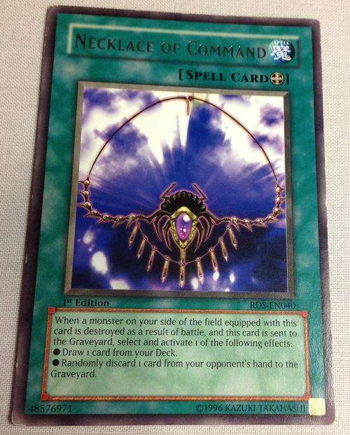 Yu-Gi-Oh!  Necklace of Command