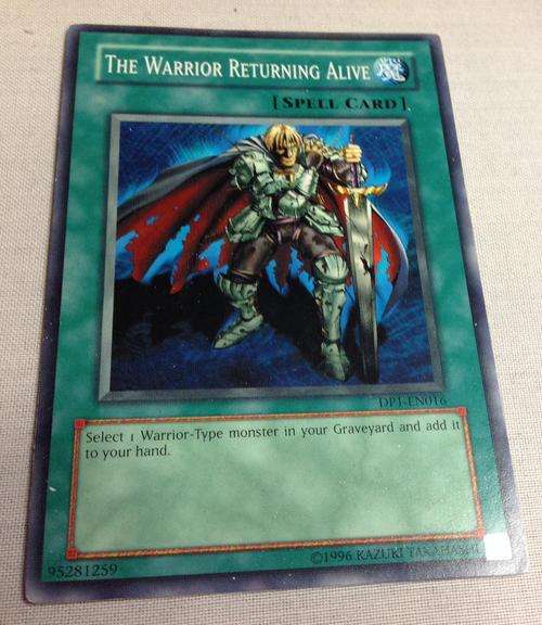 Yu-Gi-Oh!  The Warrior Returning Alive