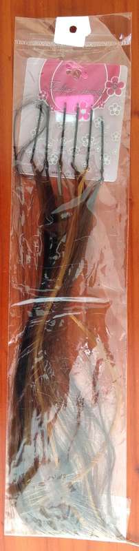Hair Extension Highlights on Hair clips