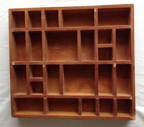 Printers Tray - Pine