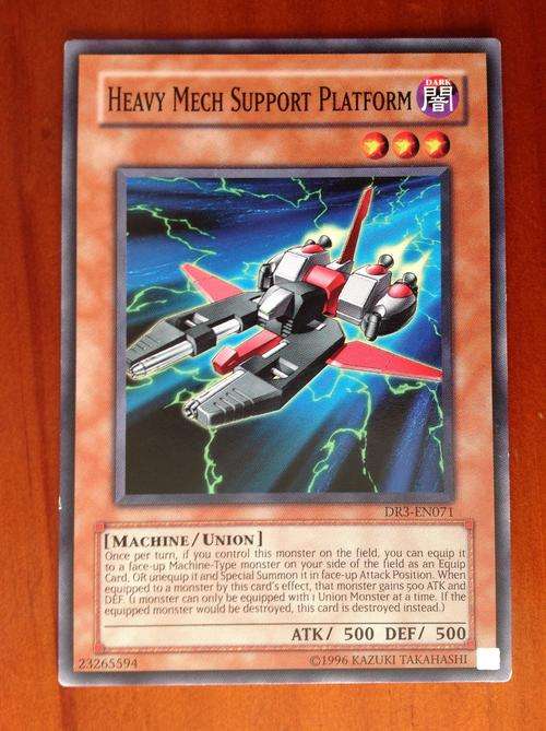 Yu-Gi-Oh! Heavy Mech Support Platform