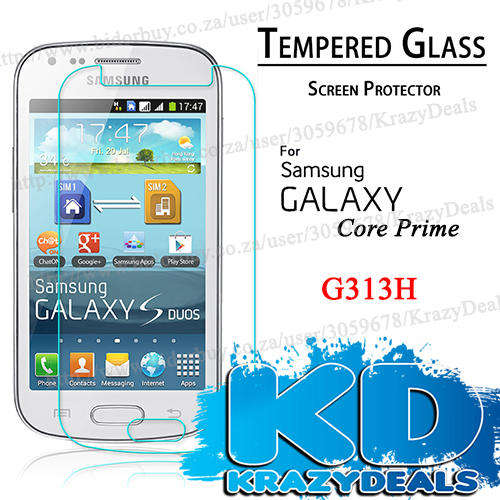 Samsung Galaxy Core Prime G313H Tempered Glass Screen Guard - CHEAP SHIPPING :)