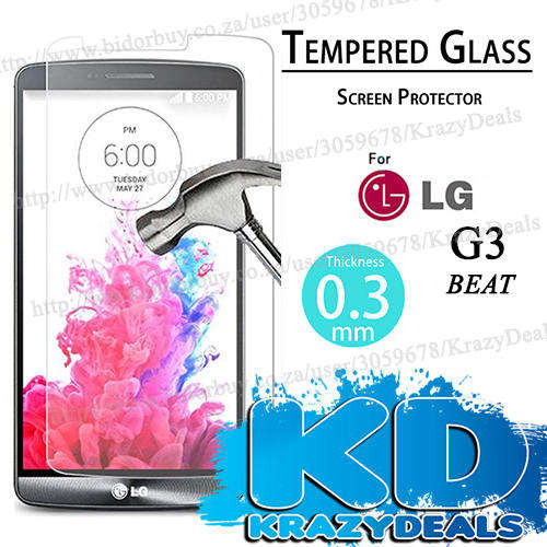 LG G3 Beat Tempered Glass Screen Guard - CHEAP SHIPPING :)