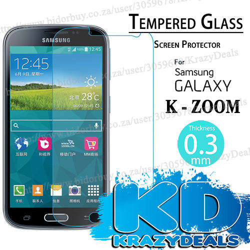 Samsung Galaxy K Zoom Tempered Glass Screen Guard