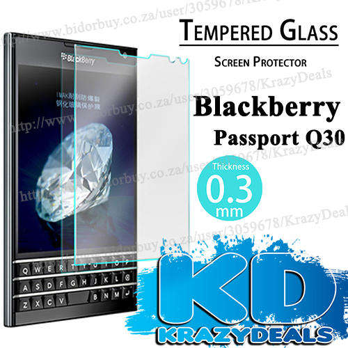 Blackberry Passport Q30 Tempered Glass Screen Guard