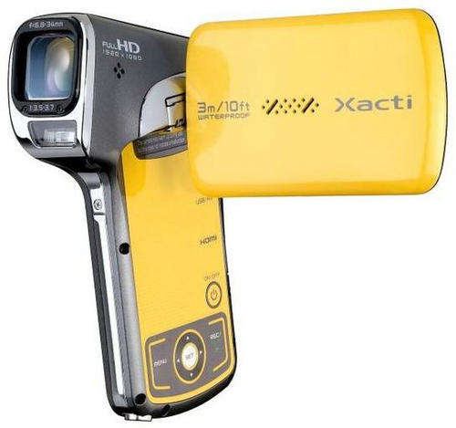 Sanyo VPC-CA100. Waterproof, FullHD, 14mp still camera. Demo Model