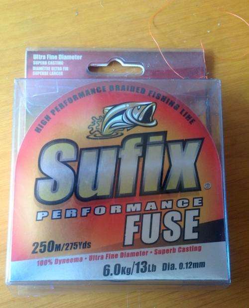 Sufix Braid Performance Fuse. One Box. 6kg. 250m