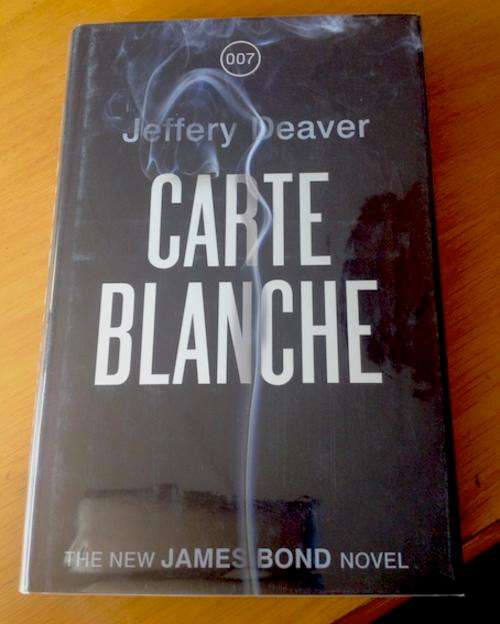 007 Signed Author. limited first Edition 1215/1500 Rare. Carte Blanche