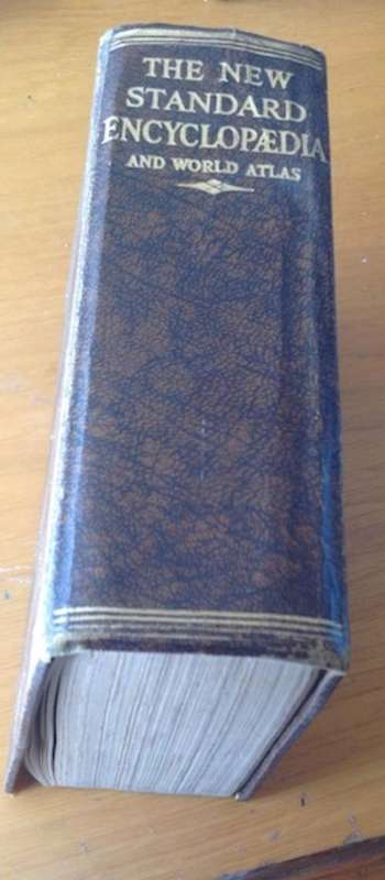The New Standard Encyclopedia. Vintage. Illustrated.