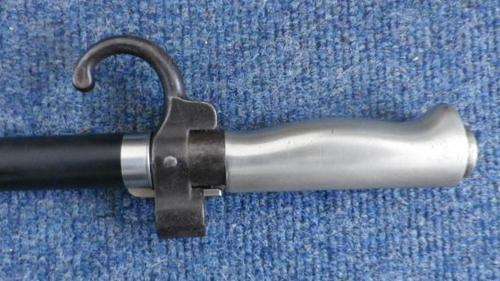 French Lebel 1886 Bayonet Made into walking stick by World Renown Fred Burger.
