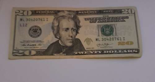 20 Dollar note