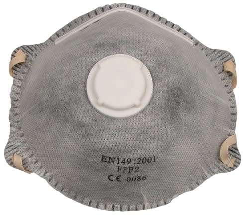 MASKS FFP2 RESPIRATORY GREY 3 PACK