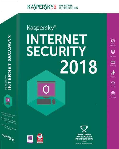Kaspersky Internet Security 2018 1 YEAR