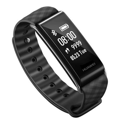 Huawei Color Band A2 Fitness Tracker - Black with Black Strap
