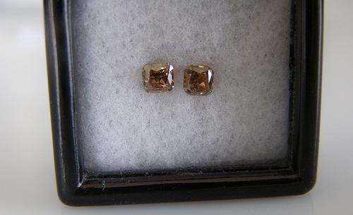 COGNAC DIAMONDS - CUSHION SHAPE - 0.48 CARAT