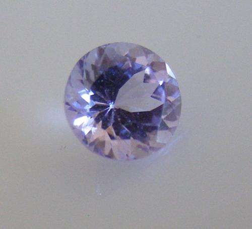 TANZANITE - CERTIFIED - 0.83 CARAT - VIOLET BLUE