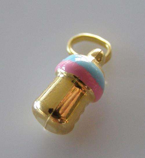 9 CARAT GOLD  CHARM - FOR BABY CHARM BRACELET