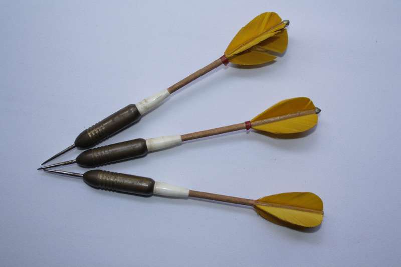 Vintage Jim Pike darts (2 sets)