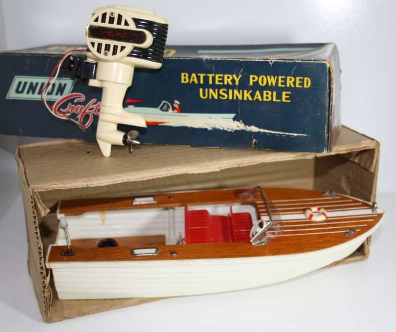 Vintage Union Craft Model Boat