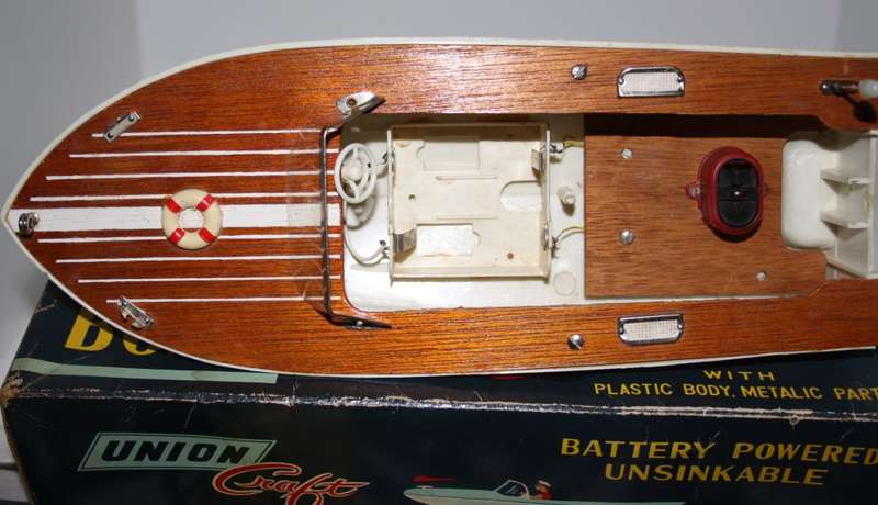 Vintage Union Craft Model Boat