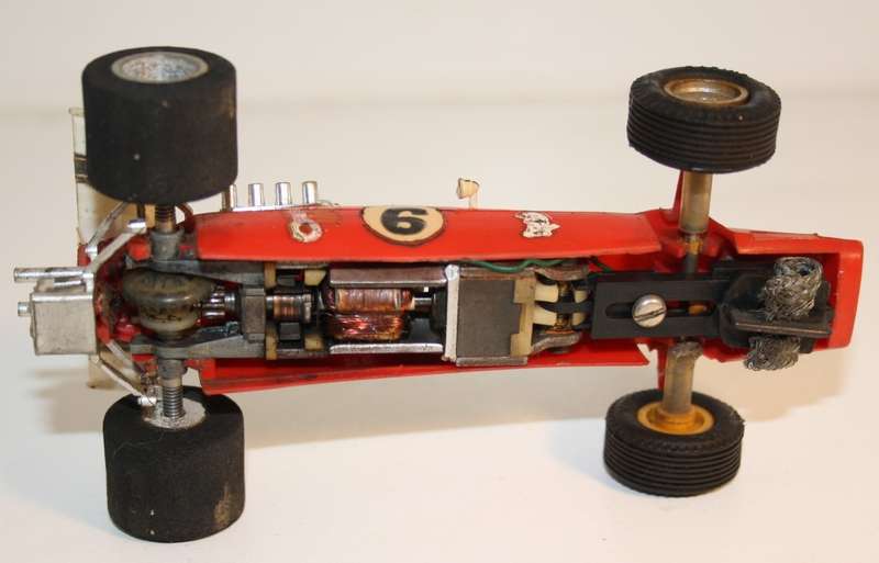 Vintage Scalextric set of 4 Racers
