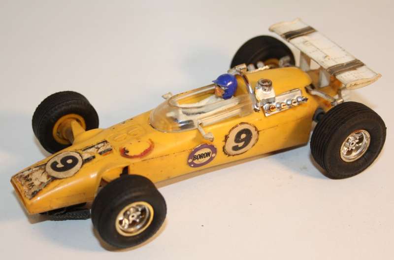 Vintage Scalextric set of 4 Racers