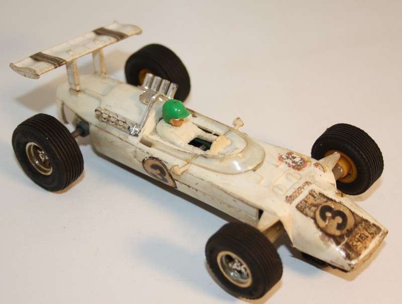 Vintage Scalextric set of 4 Racers