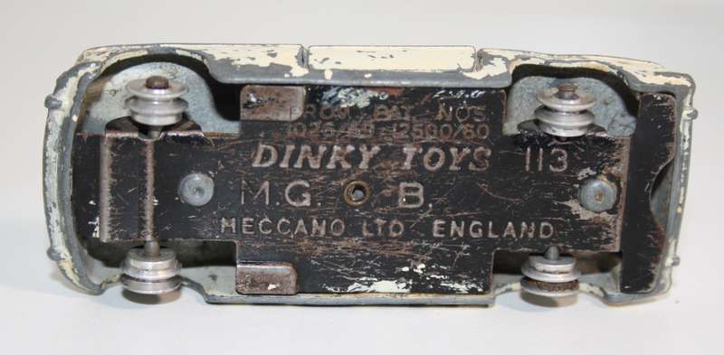 Original Vintage DINKY MG B 113