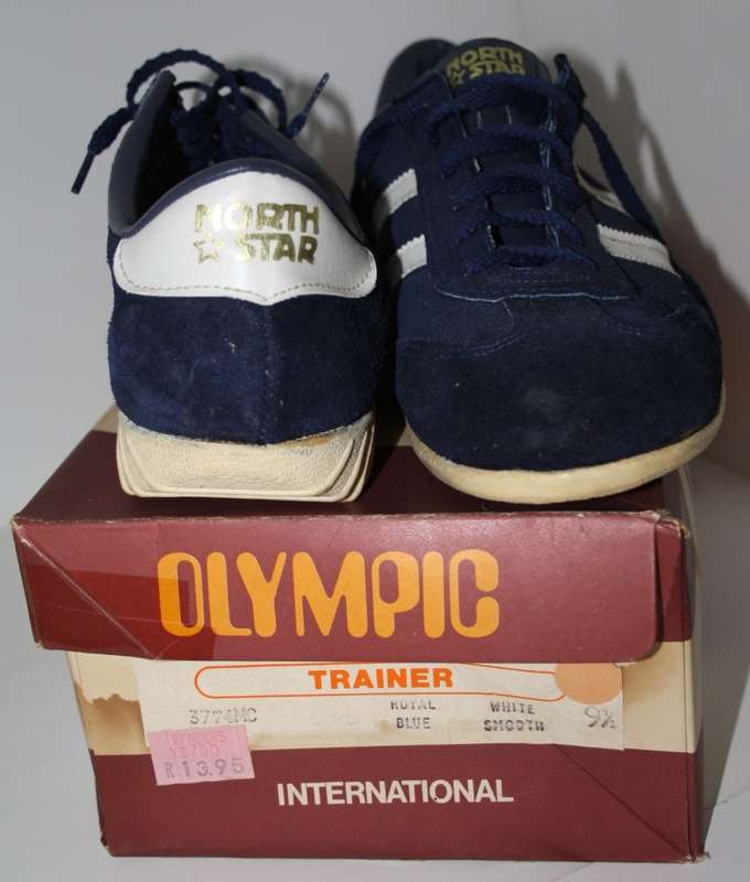 Original Vintage North Star Olympic International Trainer Shoes