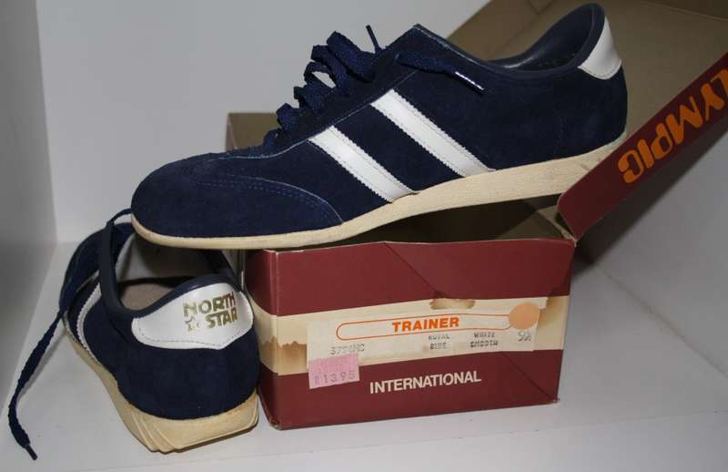 Original Vintage North Star Olympic International Trainer Shoes