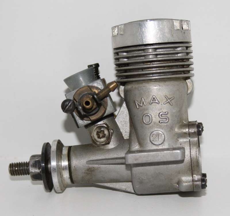 O.S.  MAX 20  RC Model Aircraft Engine & OS 702 Muffler