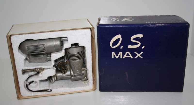 O.S.  MAX 20  RC Model Aircraft Engine & OS 702 Muffler